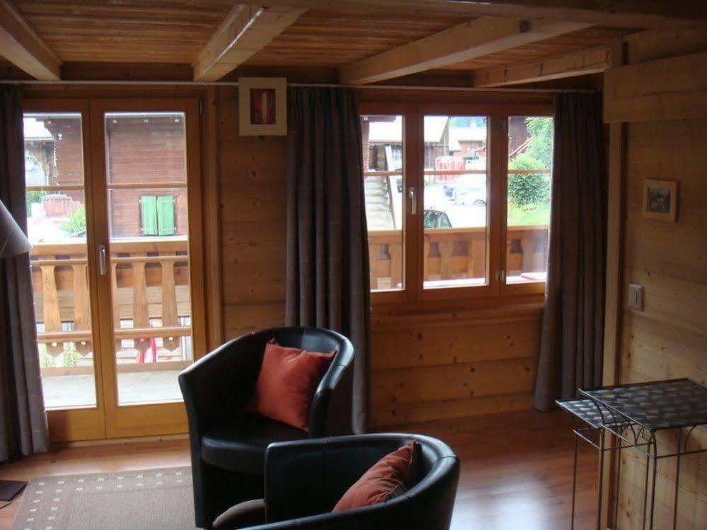 Hotel Restaurant Les Lilas Les Diablerets Exterior foto